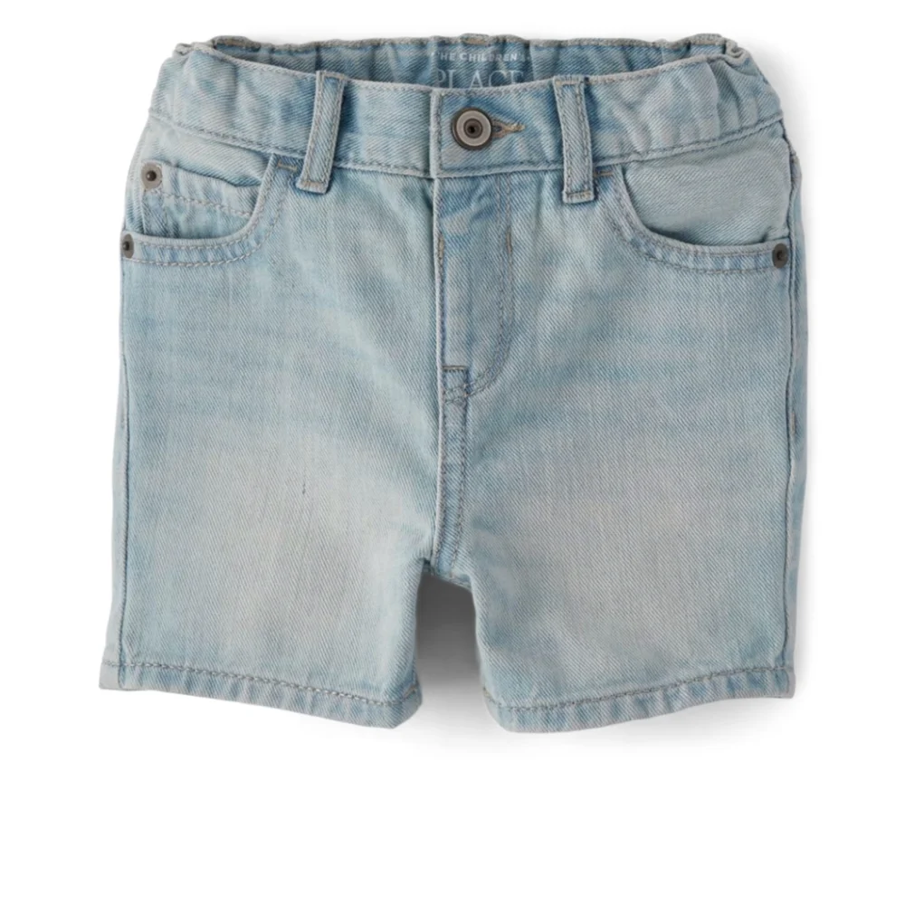 The Children's Place Boys denim shorts, 3T, Brendan, and Corson wash